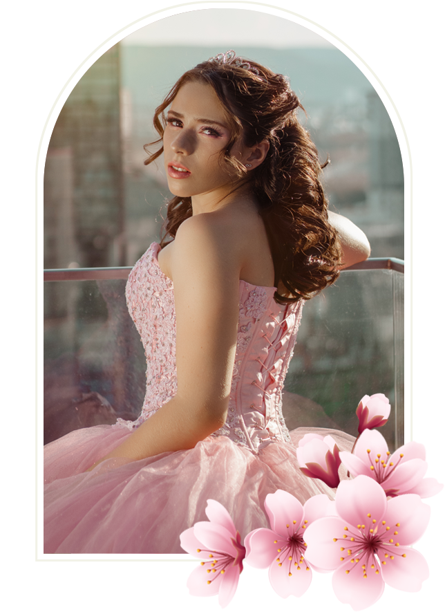 Foto de la quinceañera