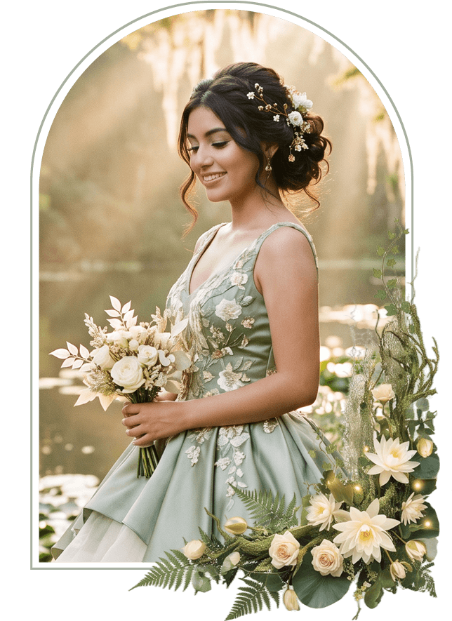 Foto de la quinceañera