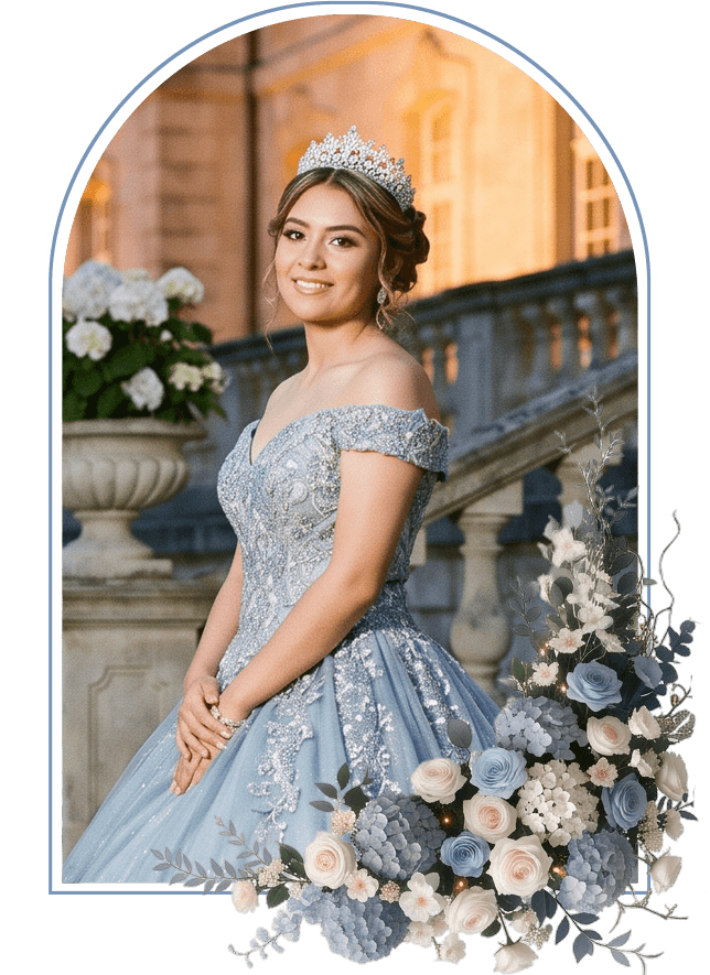 Foto de la quinceañera